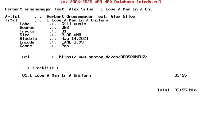 Herbert_Groenemeyer_Feat._Alex_Silva_-_I_Love_A_Man_In_A_Uniform-Single-WEB-2021