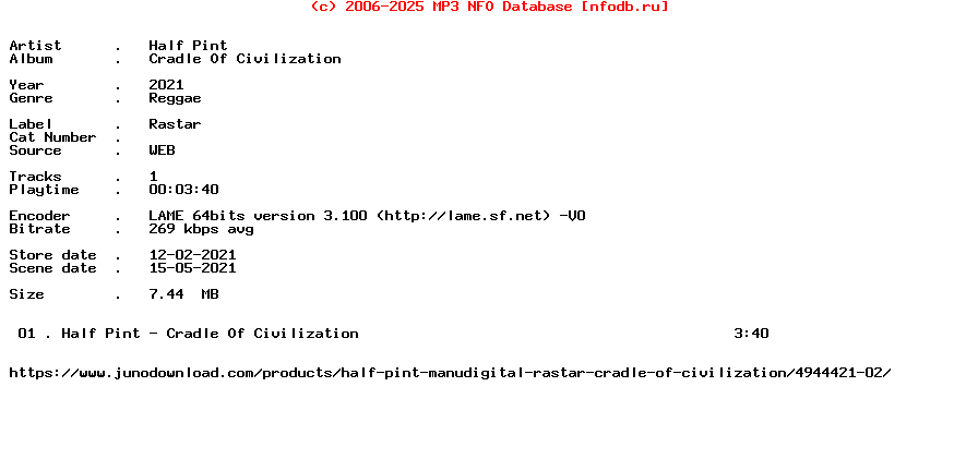 Half_Pint-Cradle_Of_Civilization-Single-WEB-2021-Rpo