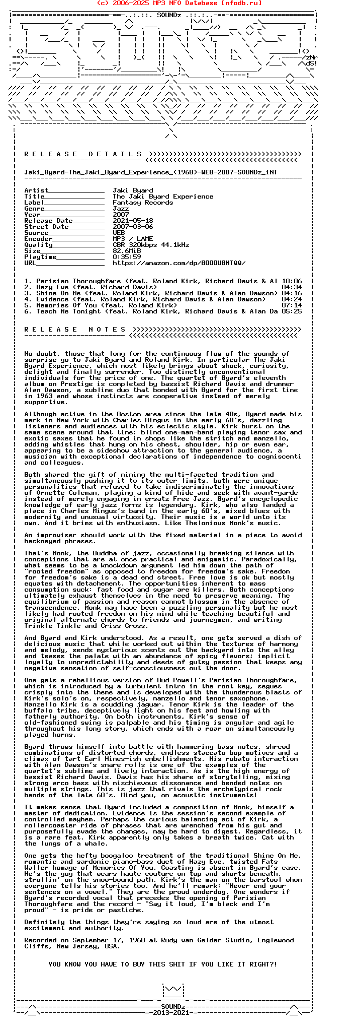 Jaki_Byard-The_Jaki_Byard_Experience_(1968)-WEB-2007-Snz