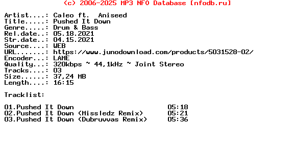 Caleo_Ft._Aniseed-Pushed_It_Down-(DDNB006)-WEB-2021