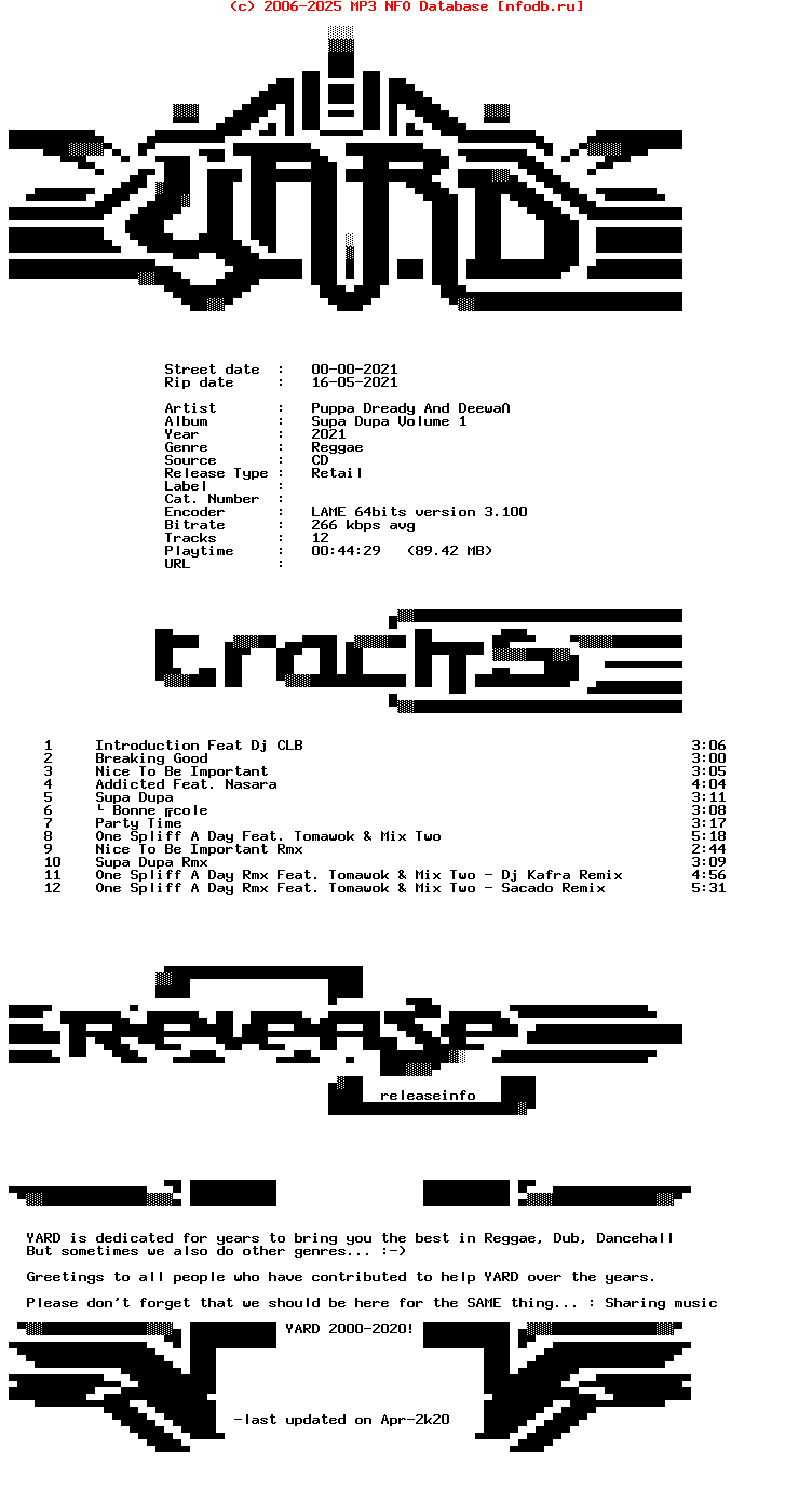 Puppa_Dready_And_Deewai-Supa_Dupa_Volume_1-CD-2021-YARD