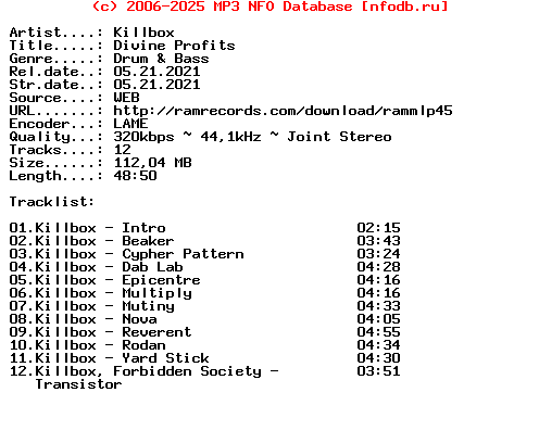 Killbox-Divine_Profits-(RAMMLP45)-WEB-2021