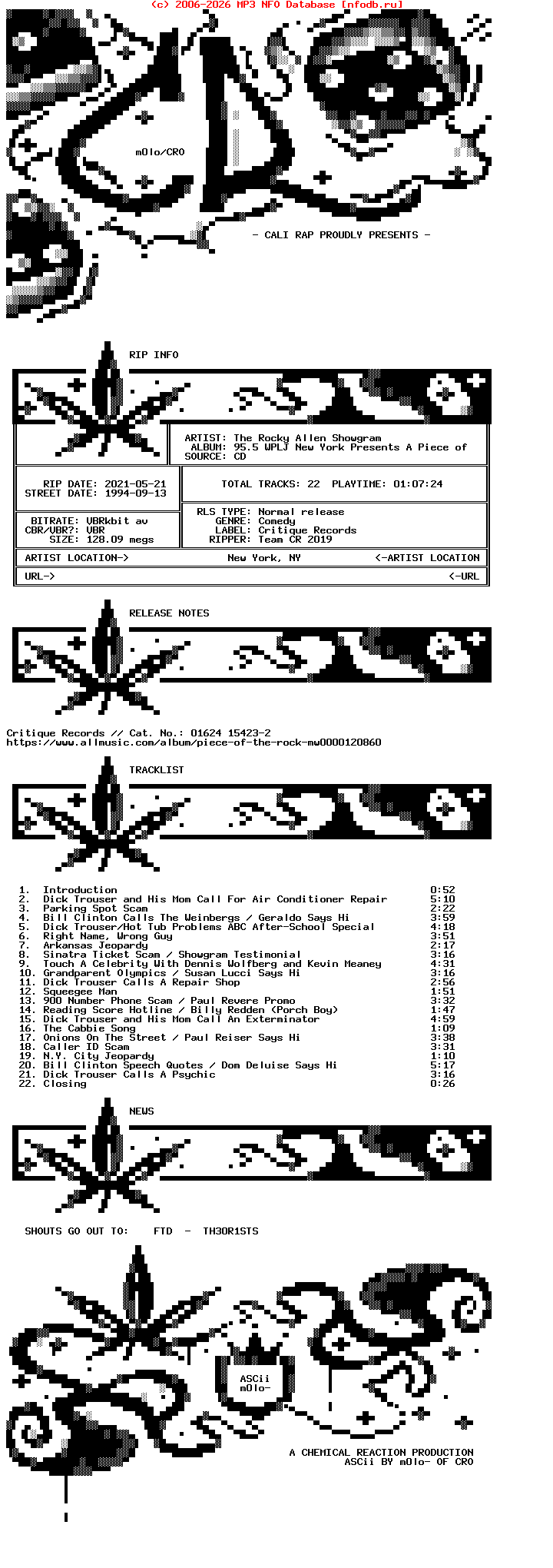 The_Rocky_Allen_Showgram-95.5_Wplj_New_York_Presents_A_Piece_Of_The_Rock-1994