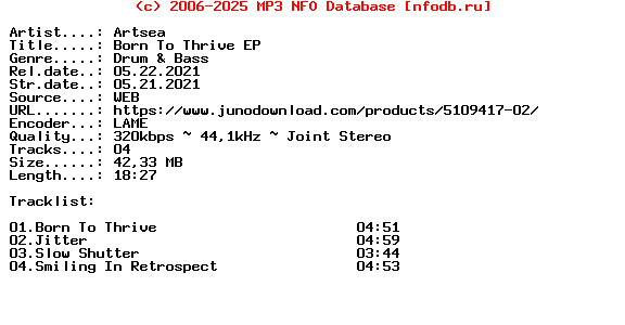 Artsea-Born_To_Thrive_Ep-(RETRO026)-WEB-2021