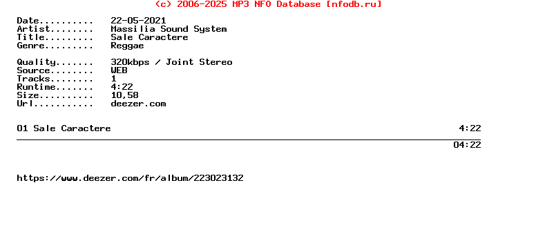 Massilia_Sound_System-Sale_Caractere-Single-WEB-FR-2021-L0Ss_Int