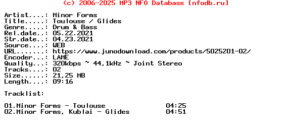 Minor_Forms-Toulouse__Glides-(VDL058)-WEB-2021