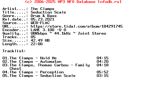 The_Clamps-Seduction_Scale-(KOSEN52)-WEB-2021-PTC
