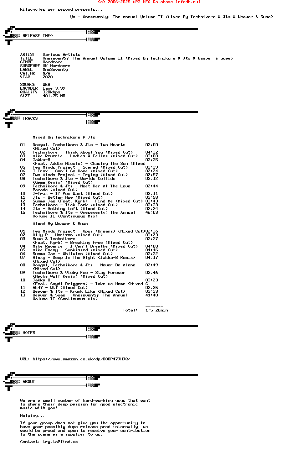 VA-Oneseventy_The_Annual_Volume_Ii_(MIXED_BY_TECHNIKORE_AND_JTS_AND_WEAVER_AND_SUAE)-WEB-2020-Kps_Int