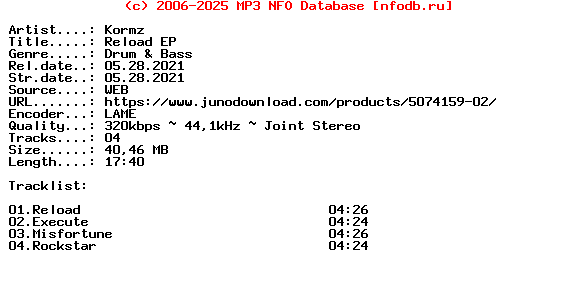 Kormz-Reload_Ep-(PICKLOCK018)-WEB-2021