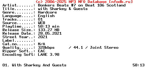 Bonkers_Beats_7_On_Beat_106_Scotland-With_Sharkey_And_Guests-2021-XTC