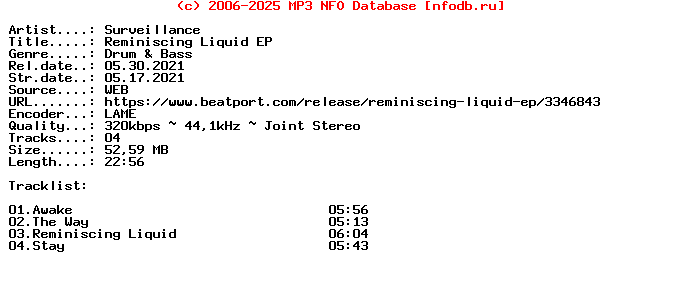 Surveillance-Reminiscing_Liquid_Ep-(INFLUENZA245)-WEB-2021