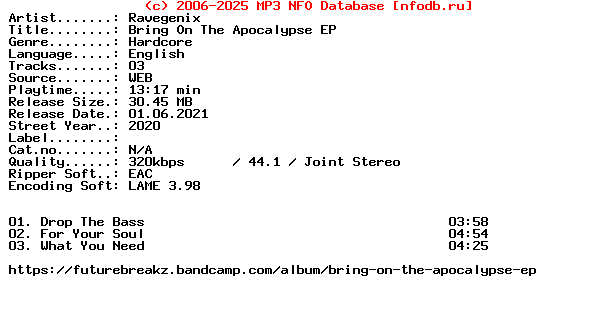 Ravegenix-Bring_On_The_Apocalypse_Ep-2020-XTC