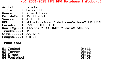 Levela-Jacked_Ep-(CRIT171)-WEB-2021-PTC
