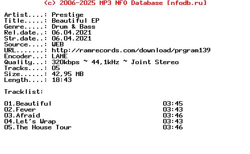 Prestige-Beautiful_Ep-(PRGRAM139)-WEB-2021