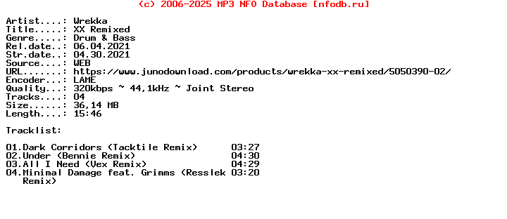 Wrekka-Xx_Remixed-(BB005)-WEB-2021