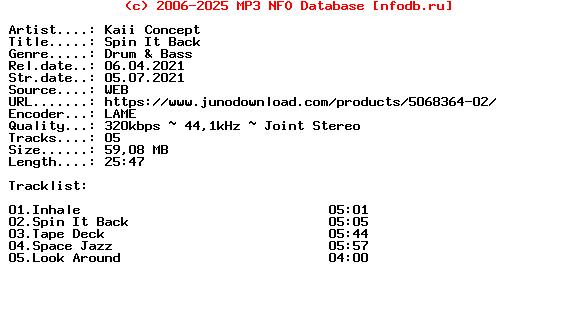 Kaii_Concept-Spin_It_Back-(DKR070)-WEB-2021