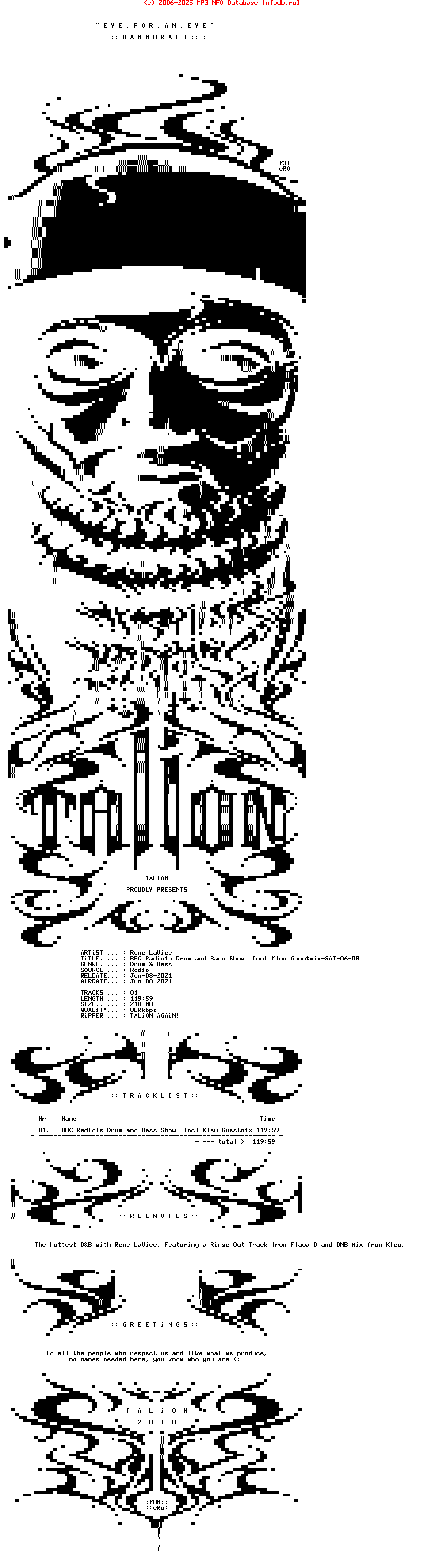 Rene_Lavice_-_Bbc_Radio1S_Drum_And_Bass_Show__Incl_Kleu_Guestmix-SAT-06-08-2021-TALiON