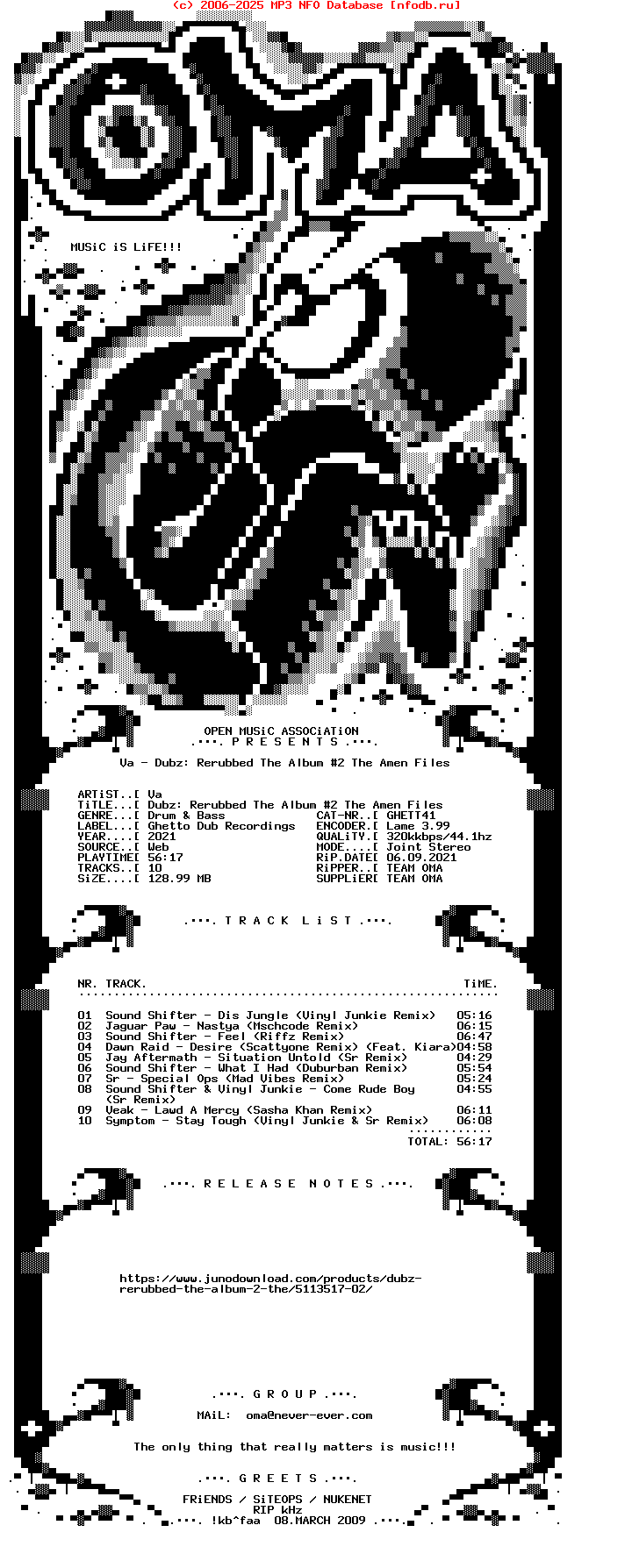 VA--Dubz_Rerubbed_The_Album_2_The_Amen_Files-(GHETT41)-WEB-2021-OMA