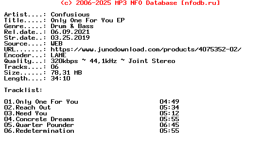 Confusious-Only_One_For_You_Ep-(REBEL003)-WEB-2019