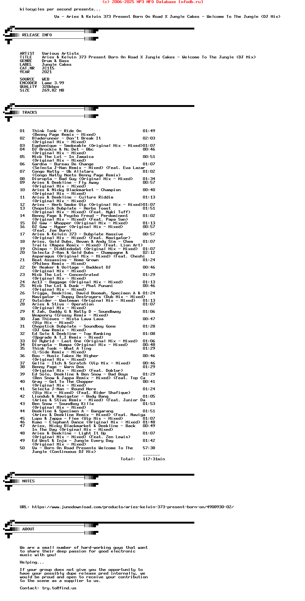VA--Aries_And_Kelvin_373_Present_Born_On_Road_X_Jungle_Cakes_-_Welcome_To_The_Jungle_(DJ_MIX)-(JC115)-WEB-2021-Kps_Int