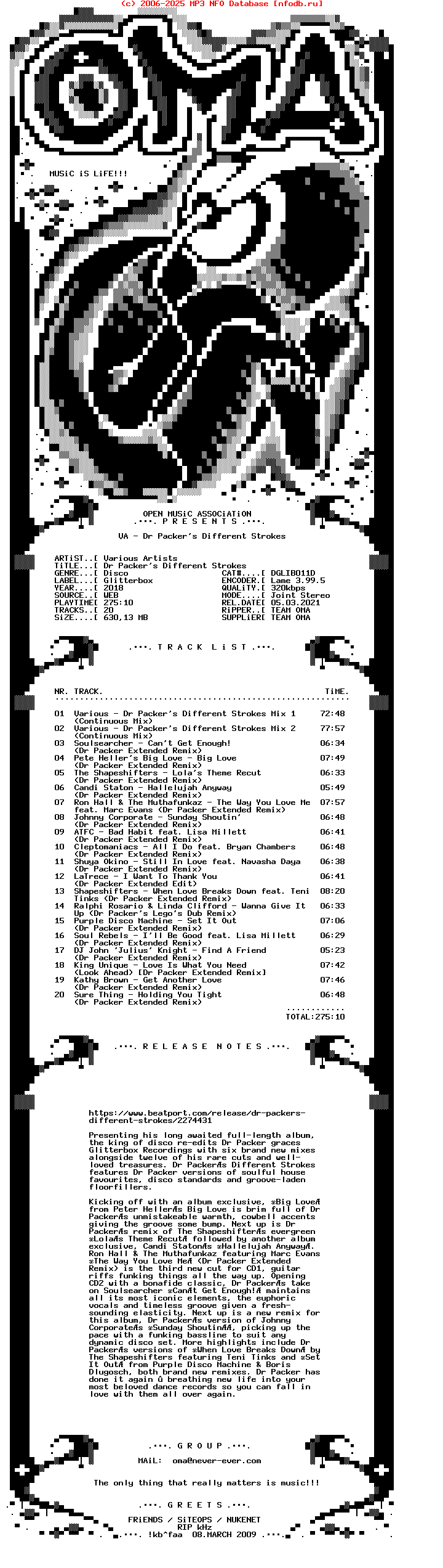 VA-Dr_Packers_Different_Strokes-(DGLIB011D)-WEB-2018-OMA