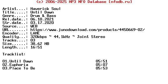Maverick_Soul-Until_Dawn-(WOC016)-WEB-2020