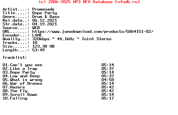 Promenade-Dope_Party-(BNC177)-WEB-2021