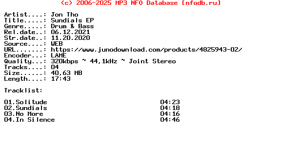 Jon_Tho-Sundials_Ep-(SRVLNCEP003)-WEB-2020