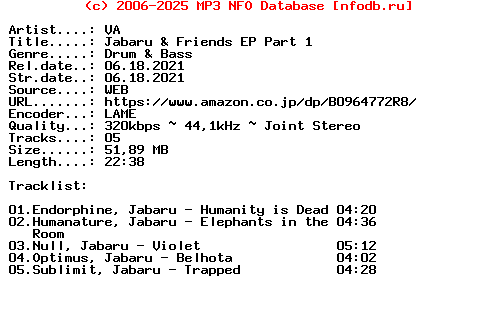 VA-Jabaru_And_Friends_Ep_Part_1-(DISJUFEP001)-WEB-2021