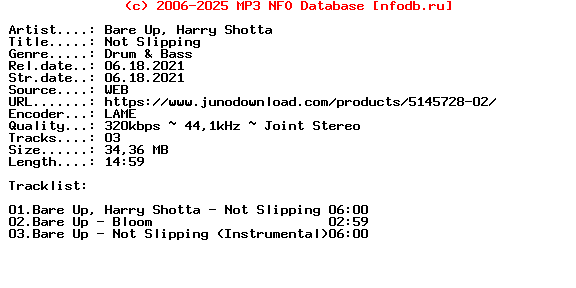 Bare_Up_And_Harry_Shotta-Not_Slipping-(SV086DD)-WEB-2021