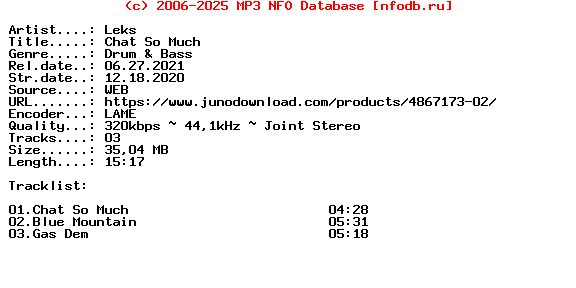 Leks-Chat_So_Much-(MAAD022)-WEB-2021