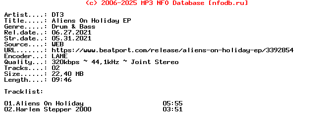 Dt3-Aliens_On_Holiday_Ep-(ERD016)-WEB-2021