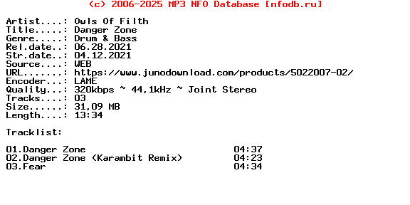 Owls_Of_Filth-Danger_Zone-(SW002)-WEB-2021