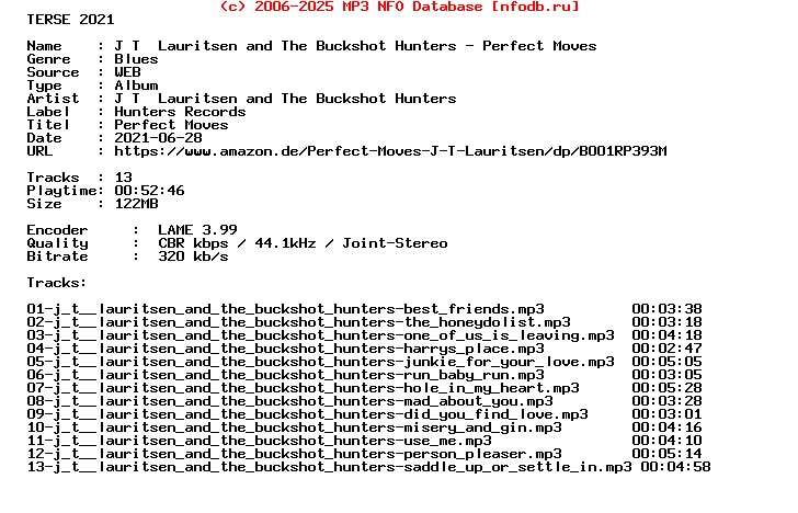 J_T__Lauritsen_And_The_Buckshot_Hunters-Perfect_Moves-WEB-2004-Terse