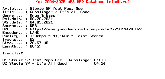 Stevie_Sp_Feat_Papa_Gee-Gunslinger__Its_All_Good-(HZM050)-WEB-2021