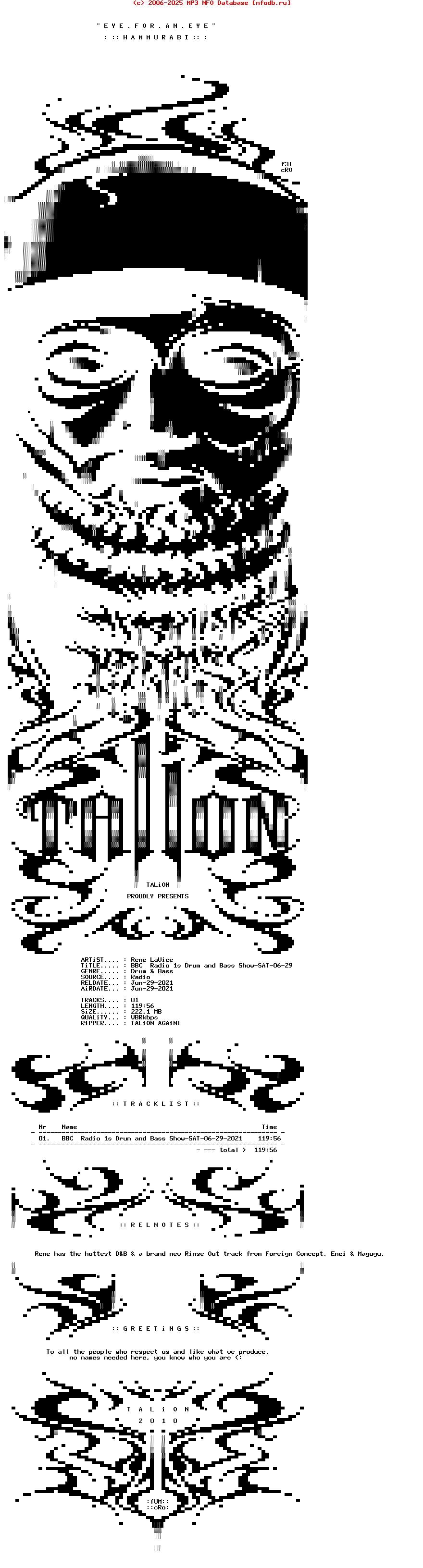 Rene_Lavice_-_Bbc__Radio_1S_Drum_And_Bass_Show-SAT-06-29-2021-TALiON