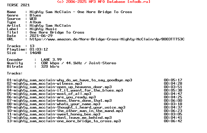 Mighty_Sam_Mcclain-One_More_Bridge_To_Cross-WEB-2003-Terse