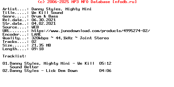 Danny_Styles_And_Mighty_Mini-We_Kill_Sound-(24KJ027)-WEB-2021