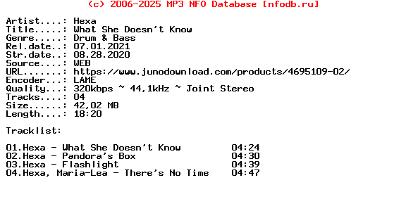 Hexa-What_She_Doesnt_Know-(INC021)-WEB-2020