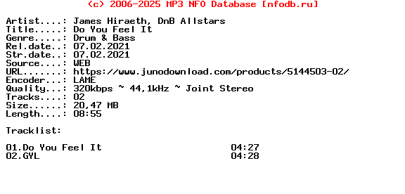 James_Hiraeth_And_Dnb_Allstars-Do_You_Feel_It-(RAW007)-WEB-2021