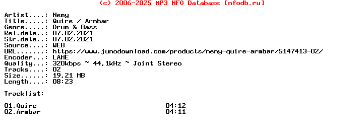 Nemy-Quire__Armbar-(VDL060)-WEB-2021