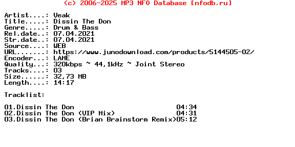 Veak-Dissin_The_Don-(FURMX001)-WEB-2021