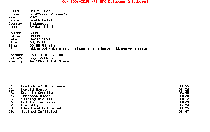 Detritivor-Scattered_Remnants-CD-2021