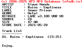 Slave_Hands-Ruins-Emptiness-EP-2021
