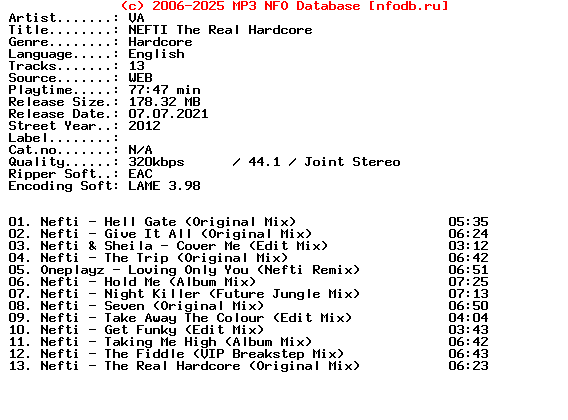 VA-Nefti_The_Real_Hardcore-2012-XTC
