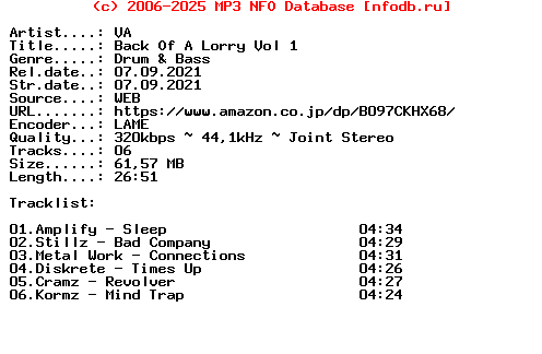 VA-Back_Of_A_Lorry_Vol_1-(PICKLOCK021)-WEB-2021