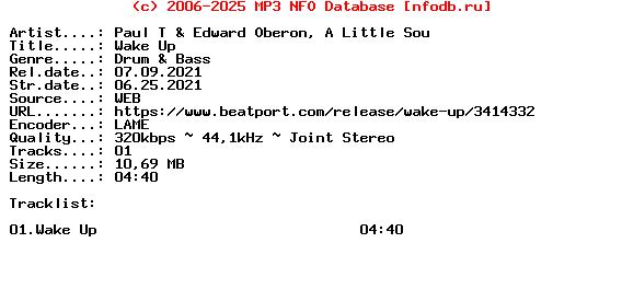 Paul_T_And_Edward_Oberon_And_A_Little_Sound-Wake_Up-(PLV143DD)-Single-WEB-2021