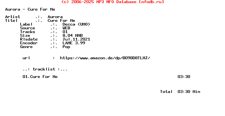 Aurora_-_Cure_For_Me-Single-WEB-2021