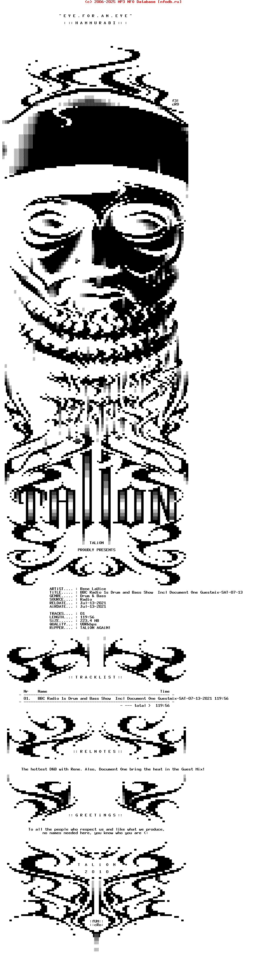 Rene_Lavice_-_Bbc_Radio_1S_Drum_And_Bass_Show__Incl_Document_One_Guestmix-SAT-07-13-2021-TALiON