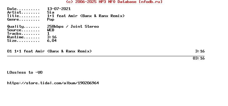 Sia-1_Plus_1_Feat_Amir_(BANX_AND_RANX_REMIX)-Single-WEB-2021